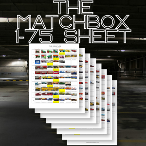 Matchbox 1-75 Sheet